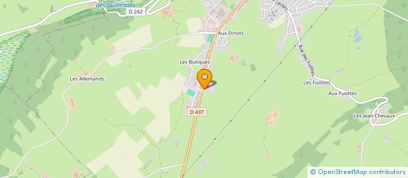 localisation de l'entreprise L'ELEPHANT  LE RUSSEY