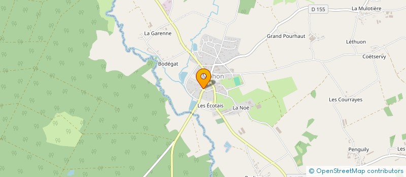 localisation de l'entreprise L'ELEPHANT BLANC  MOHON