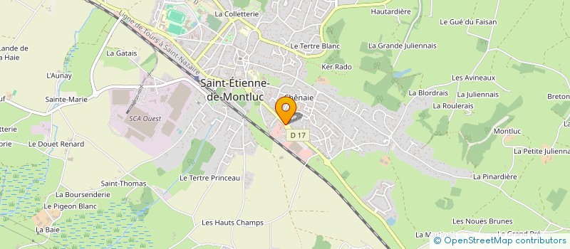 localisation de l'entreprise L'ELEPHANT GOURMAND à SAINT-ETIENNE-DE-MONTLUC