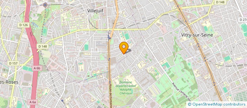 localisation de l'entreprise L'ELEPHANTEAU  VILLEJUIF