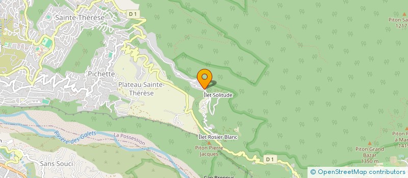 localisation de l'entreprise L'ELEVAGE DE LA SOLITUDE à LA POSSESSION