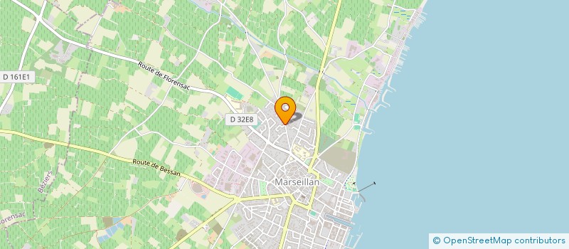 localisation de l'entreprise L'ELEVAGE DES CHIENS D'EDEN à MARSEILLAN