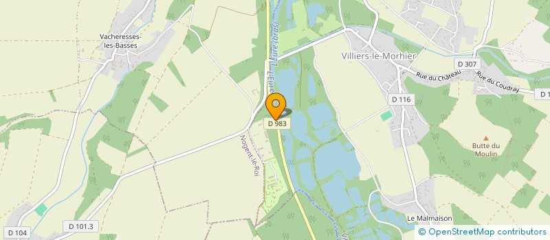 localisation de l'entreprise L ELEVAGE DU BAS BOURRAY à VILLIERS-LE-MORHIER