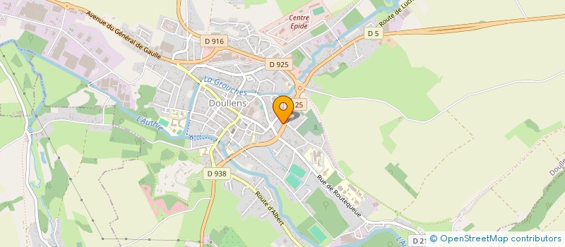 localisation de l'entreprise L'ELEVAGE DU BON AIR à DOULLENS