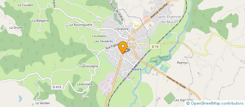 localisation de l'entreprise L'ELEVEUR OCCITAN à MAURS