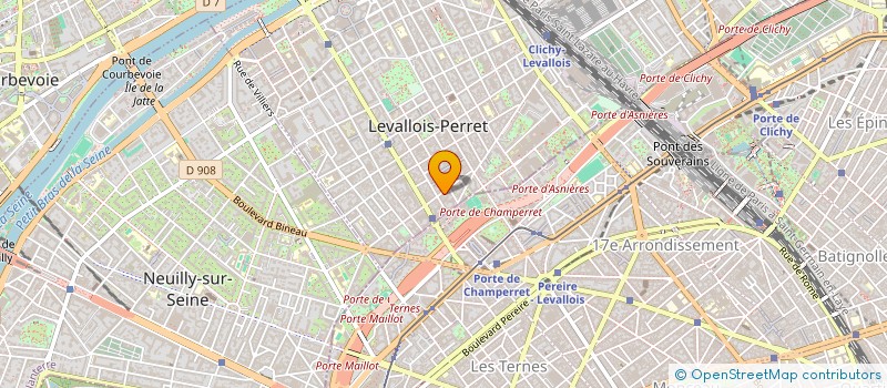 localisation de l'entreprise L'ELFE ASSIS à LEVALLOIS-PERRET