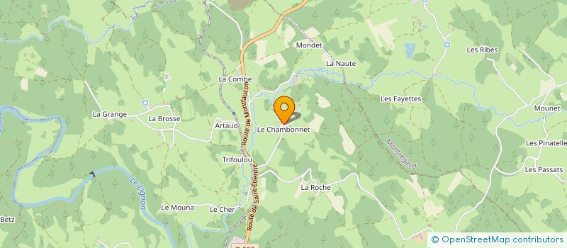 localisation de l'entreprise L'ELFE MOBILE  TENCE