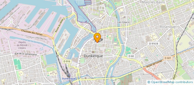 localisation de l'entreprise L'ELILES à DUNKERQUE