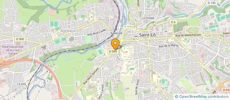 localisation de l'entreprise L'ELISSA  SAINT-LO