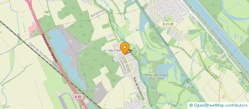 localisation de l'entreprise L'ELITE à SAINT-LOUIS