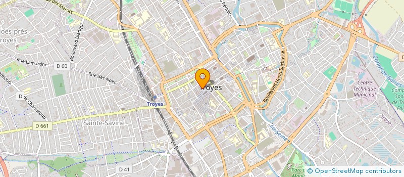 localisation de l'entreprise L'ELITE BARBER  TROYES