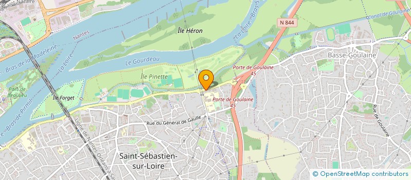 localisation de l'entreprise L'ELITE DES SENS à SAINT-SEBASTIEN-SUR-LOIRE