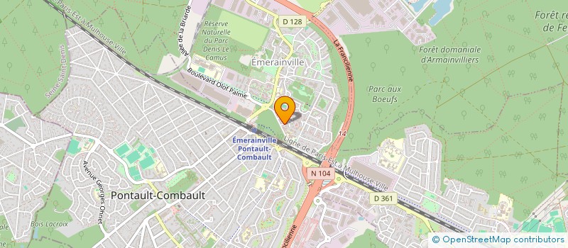 localisation de l'entreprise L'ELITE FUTSAL D'EMERAINVILLE  EMERAINVILLE