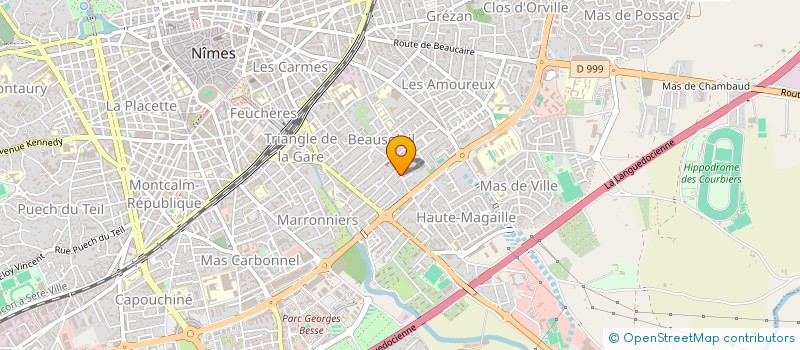 localisation de l'entreprise L'ELITE'S  NIMES