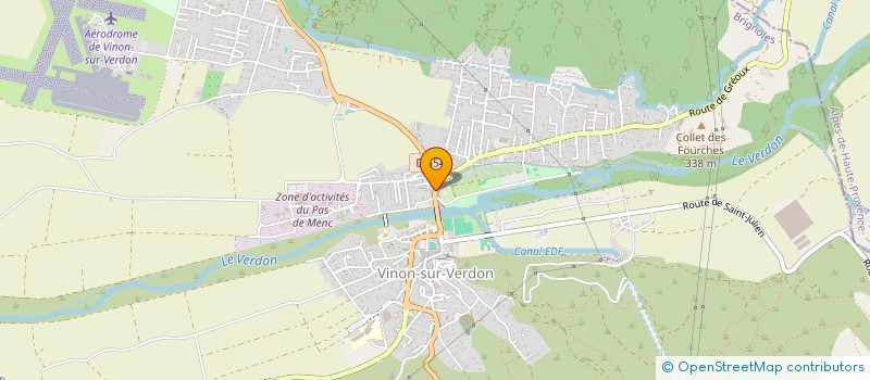 localisation de l'entreprise L'ELIXIR  VINON-SUR-VERDON