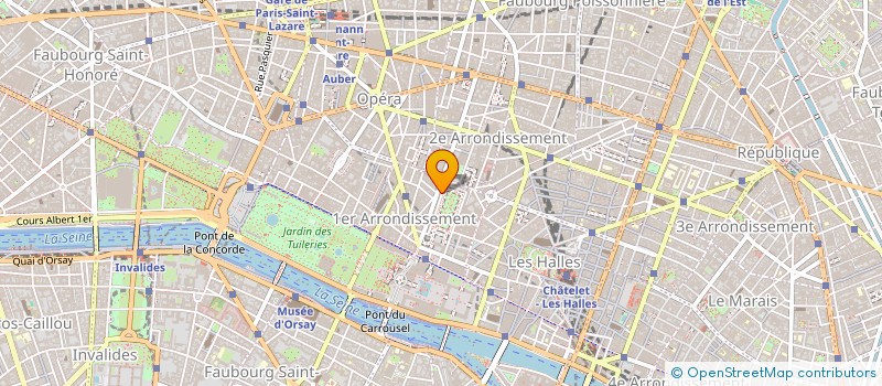 localisation de l'entreprise L'ELOGE DE LA FOLIE à PARIS