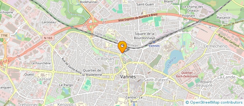 localisation de l'entreprise L'ELOGE DE LA LENTEUR à VANNES