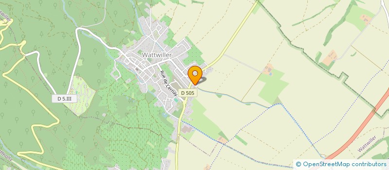 localisation de l'entreprise L'ELOGE DU MUSARD  WATTWILLER