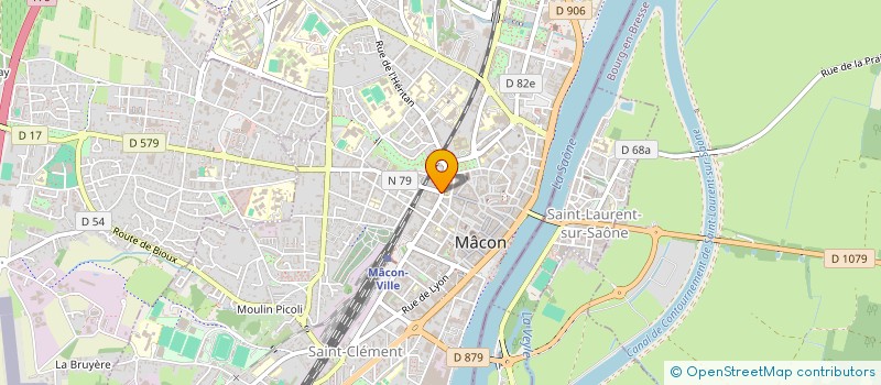 localisation de l'entreprise L'ELYSEE  MACON