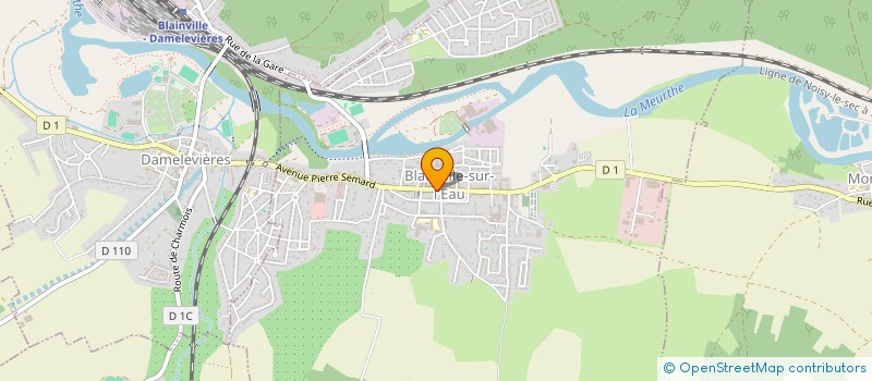 localisation de l'entreprise L'EMANCIPATION  BLAINVILLE-SUR-L'EAU