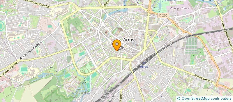 localisation de l'entreprise L EMBARCADERE à ARRAS