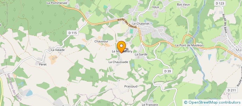 localisation de l'entreprise L'EMBARQUE à SAINT-DENIS-DES-MURS