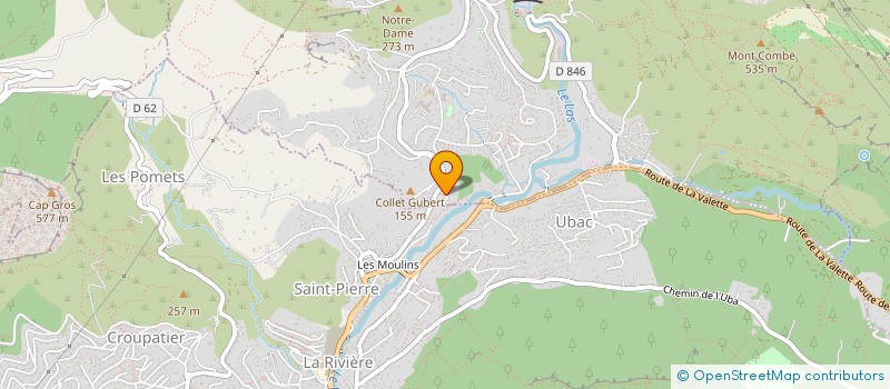 localisation de l'entreprise L'EMBELLIE  LE REVEST-LES-EAUX