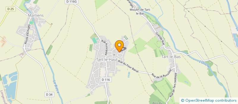 localisation de l'entreprise L'EMBELLIE  TART