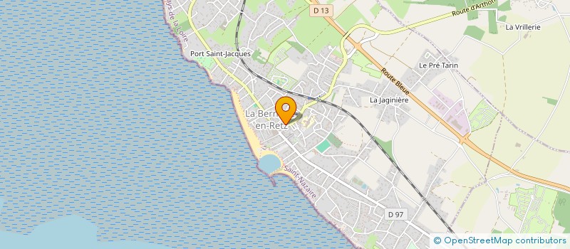 localisation de l'entreprise L'EMBELLIE  LA BERNERIE-EN-RETZ