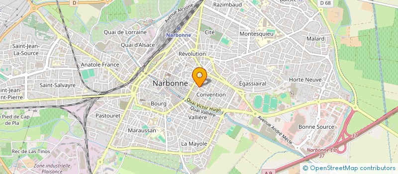 localisation de l'entreprise L'EMBELLIE à NARBONNE