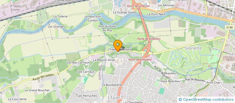 localisation de l'entreprise L'EMBELLIE C.O  MONTBLANC