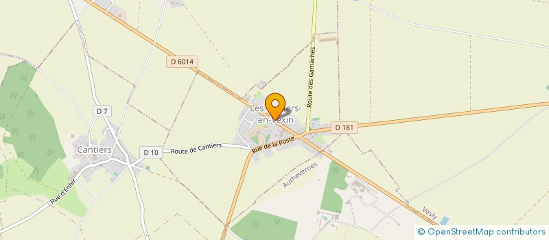 localisation de l'entreprise L'EMBELLIE HABITAT  LES THILLIERS-EN-VEXIN