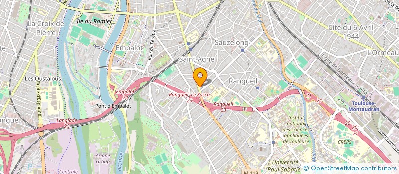 localisation de l'entreprise L'EMBELLIE INSTITUT à TOULOUSE
