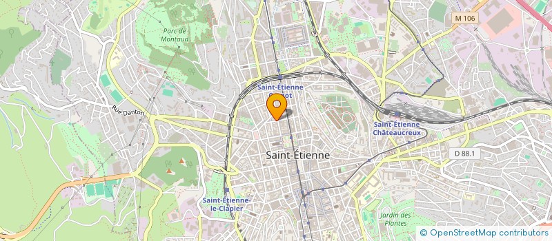 localisation de l'entreprise L EMBRASY à SAINT-ETIENNE