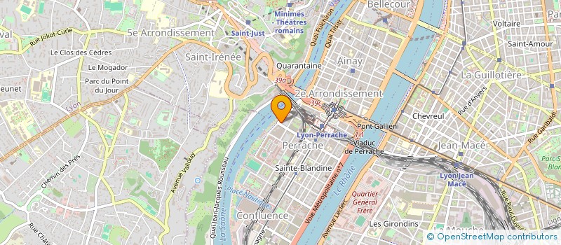 localisation de l'entreprise L'EMBUSCADE à LYON