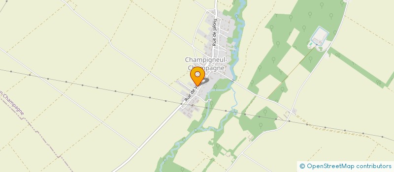 localisation de l'entreprise L'EMBUSCADE  CHAMPIGNEUL-CHAMPAGNE