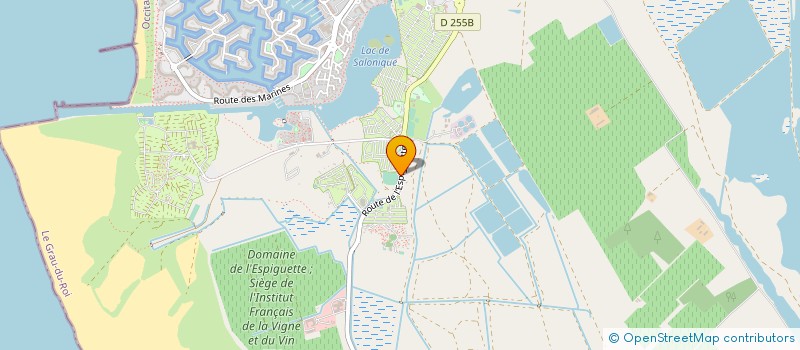 localisation de l'entreprise L'EMBUSCADE ECO PAINTBALL  LE GRAU-DU-ROI