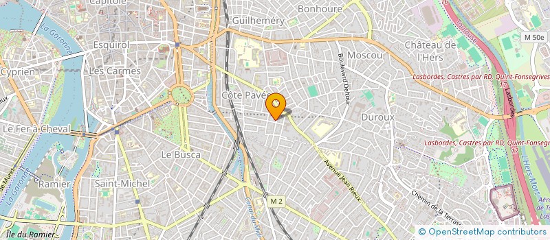 localisation de l'entreprise L'EMCE à TOULOUSE