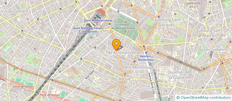 localisation de l'entreprise L'EMERAUDE DE PARIS  PARIS