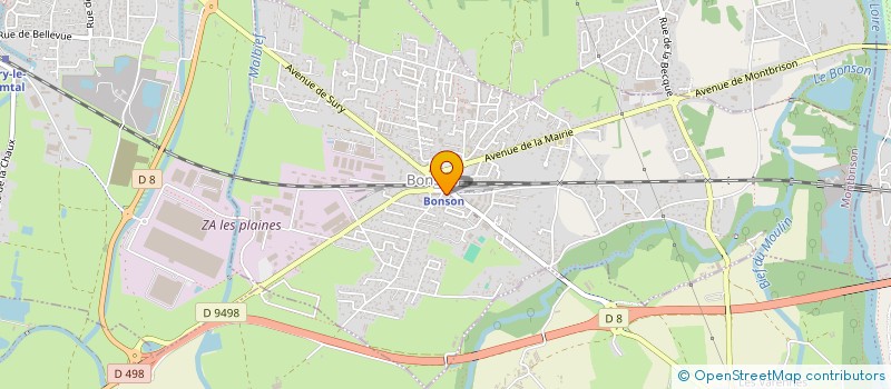 localisation de l'entreprise L'EMERVEILLE DE SAB  BONSON