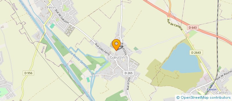 localisation de l'entreprise L'EMILE PAYSAGE  GULZIN