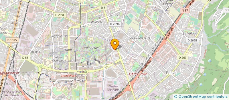 localisation de l'entreprise L'EMINENCE  GRENOBLE