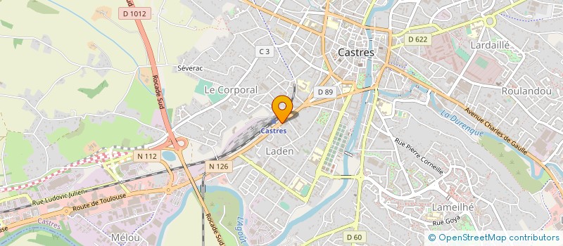 localisation de l'entreprise L'EMINENCE GRISE FINANCE  CASTRES