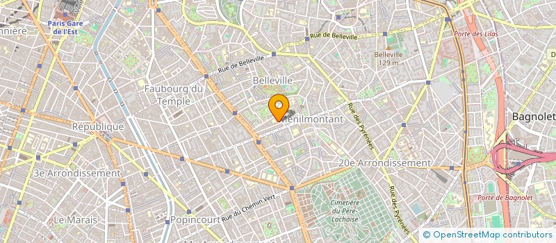 localisation de l'entreprise L'EMIR  PARIS