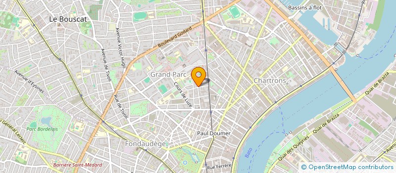 localisation de l'entreprise L'EMOI DES TOITS à BORDEAUX