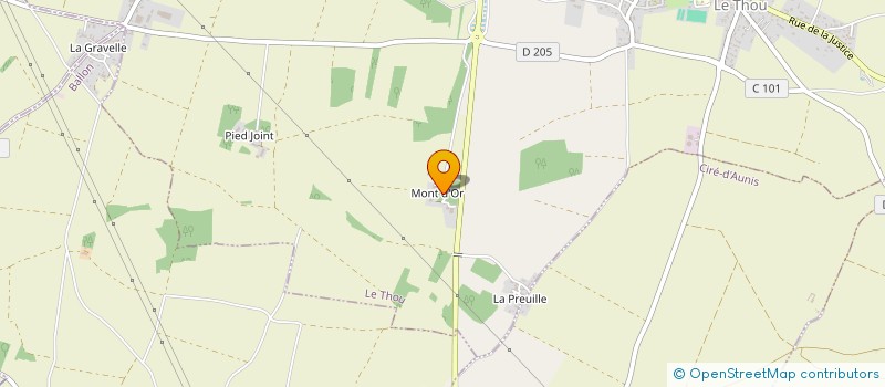 localisation de l'entreprise L'EMOI EN NOUS  LE THOU