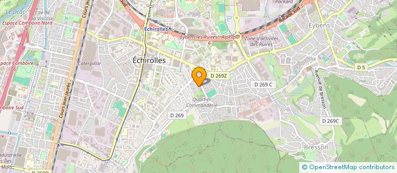 localisation de l'entreprise L'EMPEREUR  ECHIROLLES