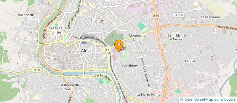 localisation de l'entreprise L'EMPEREUR  ALES