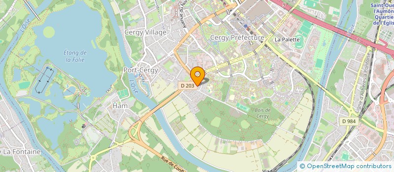 localisation de l'entreprise L'EMPEREUR  CERGY