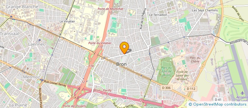 localisation de l'entreprise L'EMPEREUR DE LA MER BRON à LYON